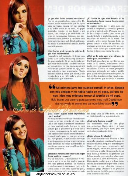 dulce!! rbd in revista caras !!