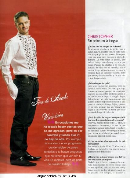 ucker rbd in revista caras !!